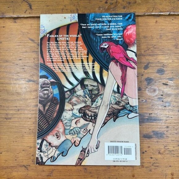 Fables Graphic Novels Set Of 3 Legends In Exile Animal Farm & Storybook Love - Picture 5 of 9